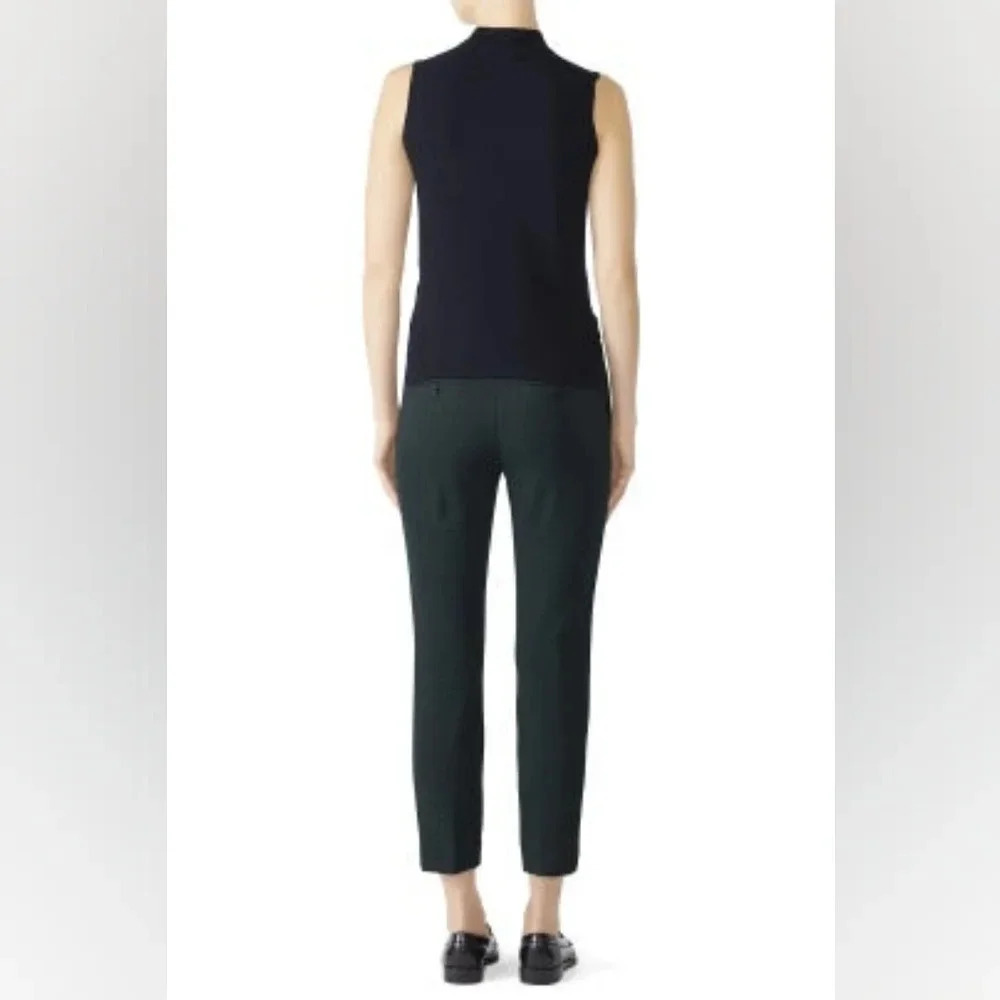 Theory Green Treeca 2K Pants Size 6 $335 - Picture 2 of 10